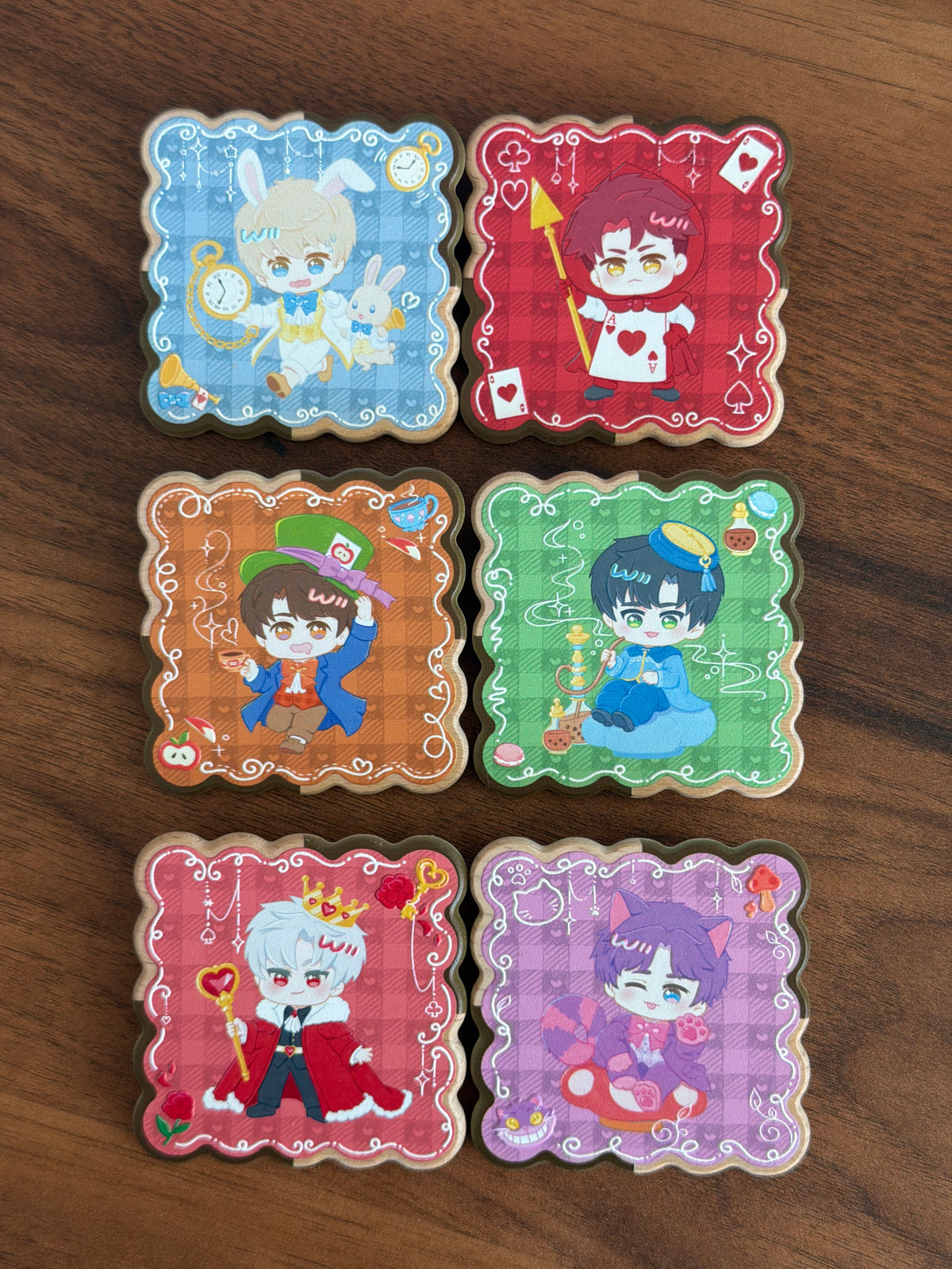 Lost in Wonderland Cookie Pins | Love and Deepspace