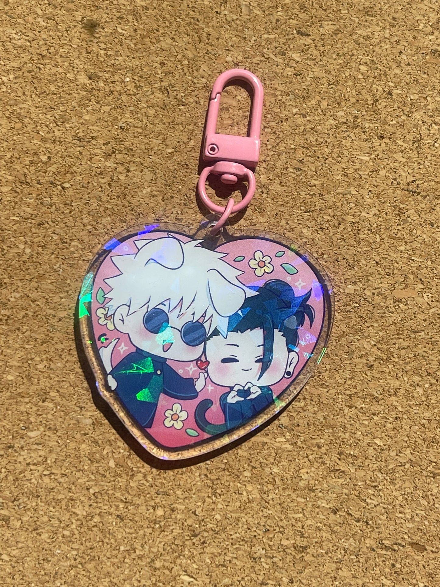 Satosugu Heart Charm