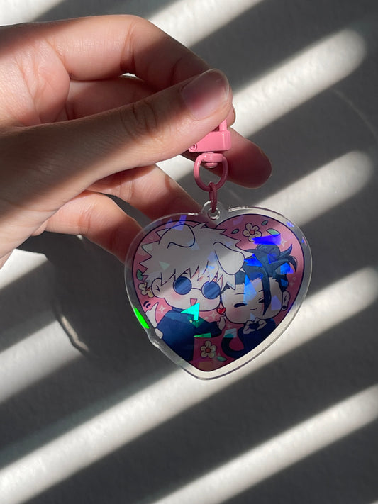 Satosugu Heart Charm