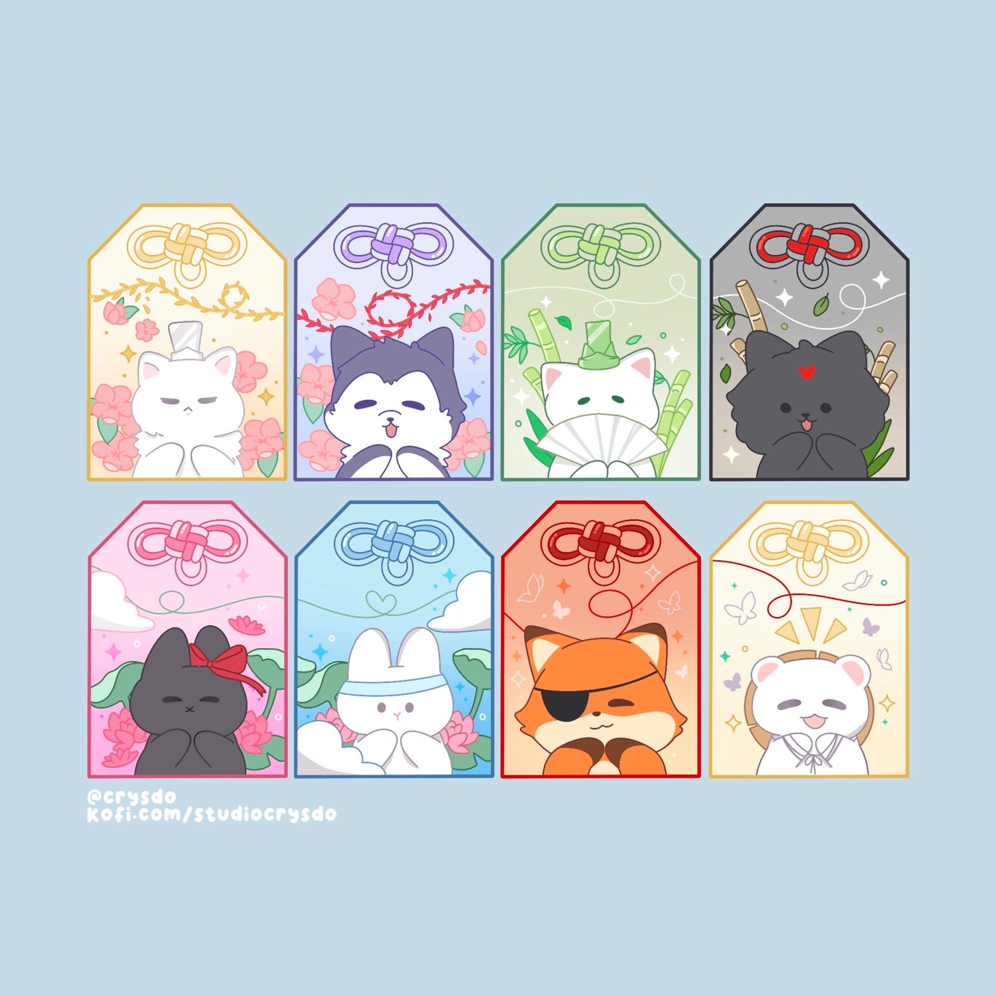 Danmei Omamori Charms