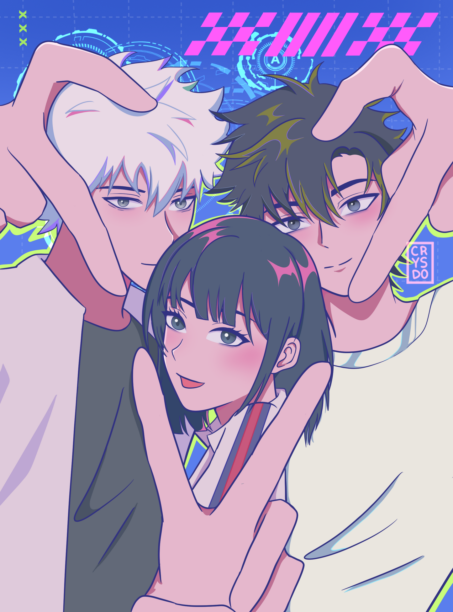 Link Click Trio Print