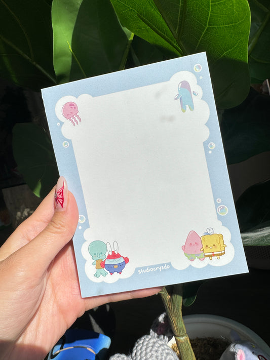 Spongebob Bikini Bottom Notepad