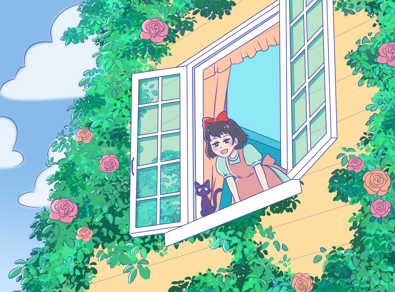 Kiki’s Delivery Service Print