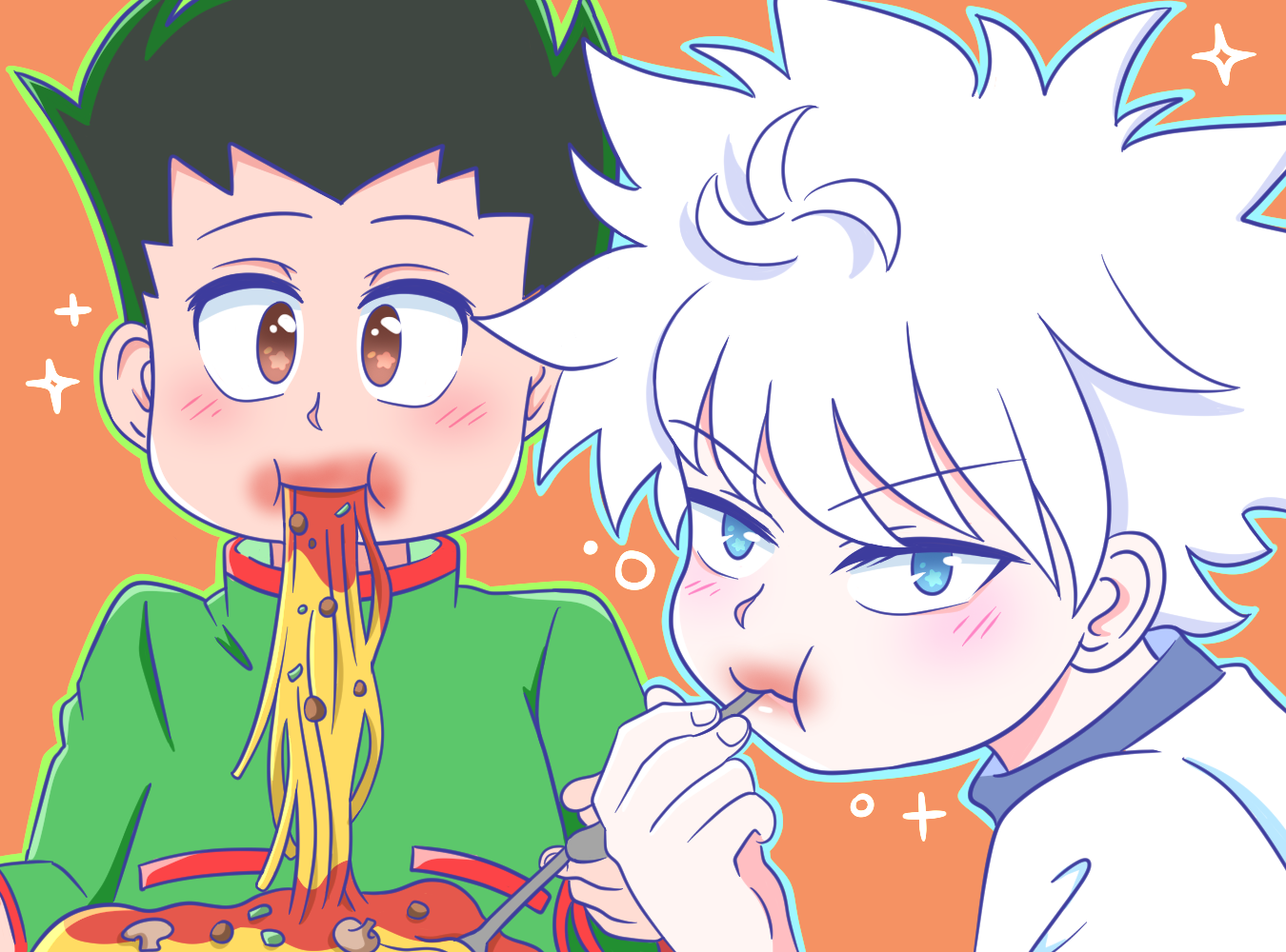 HxH Spaghetti Print