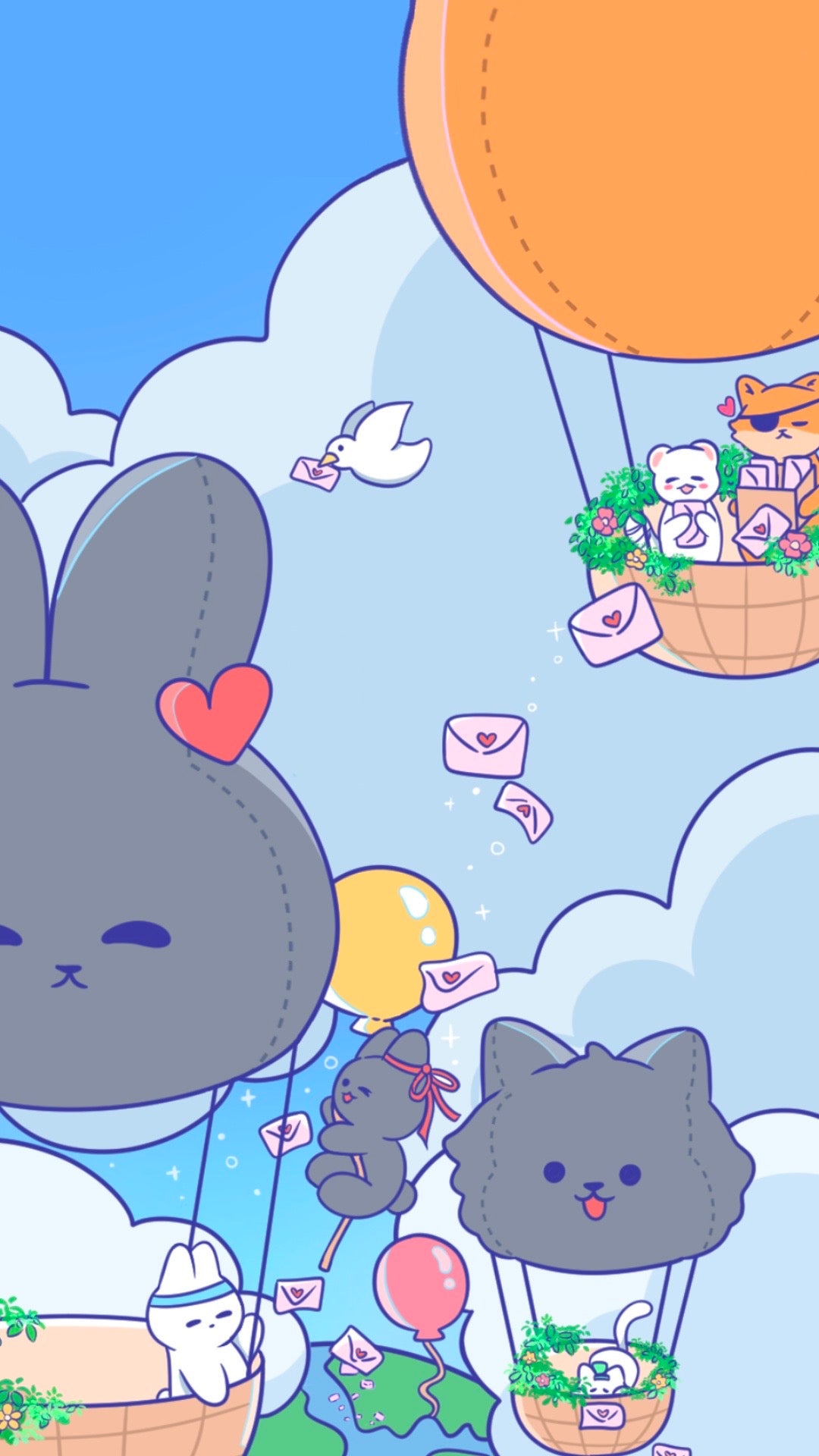 Hot Air Balloon Print