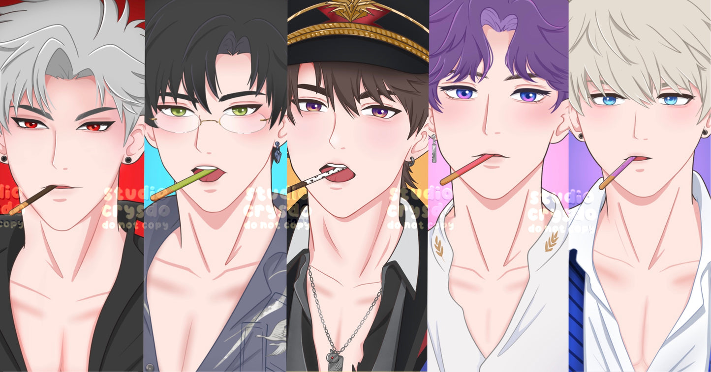 Love and Deepspace Pocky Photocard