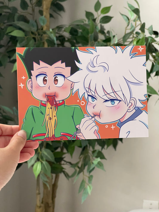 HxH Spaghetti Print