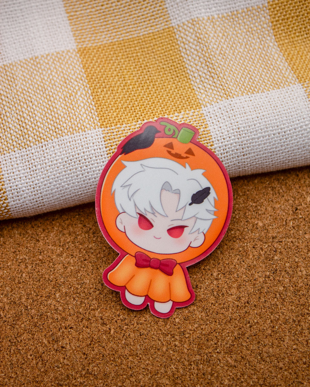 Love and Deepspace Chibi Pumpkin Stickers