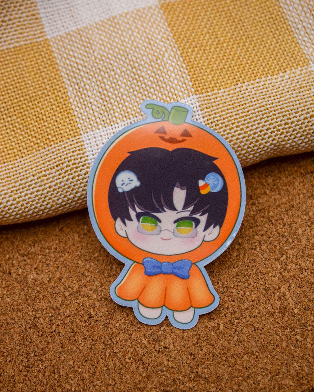 Love and Deepspace Chibi Pumpkin Stickers