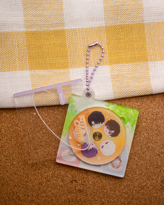 Love and Deepspace Kitty Card CD Charm