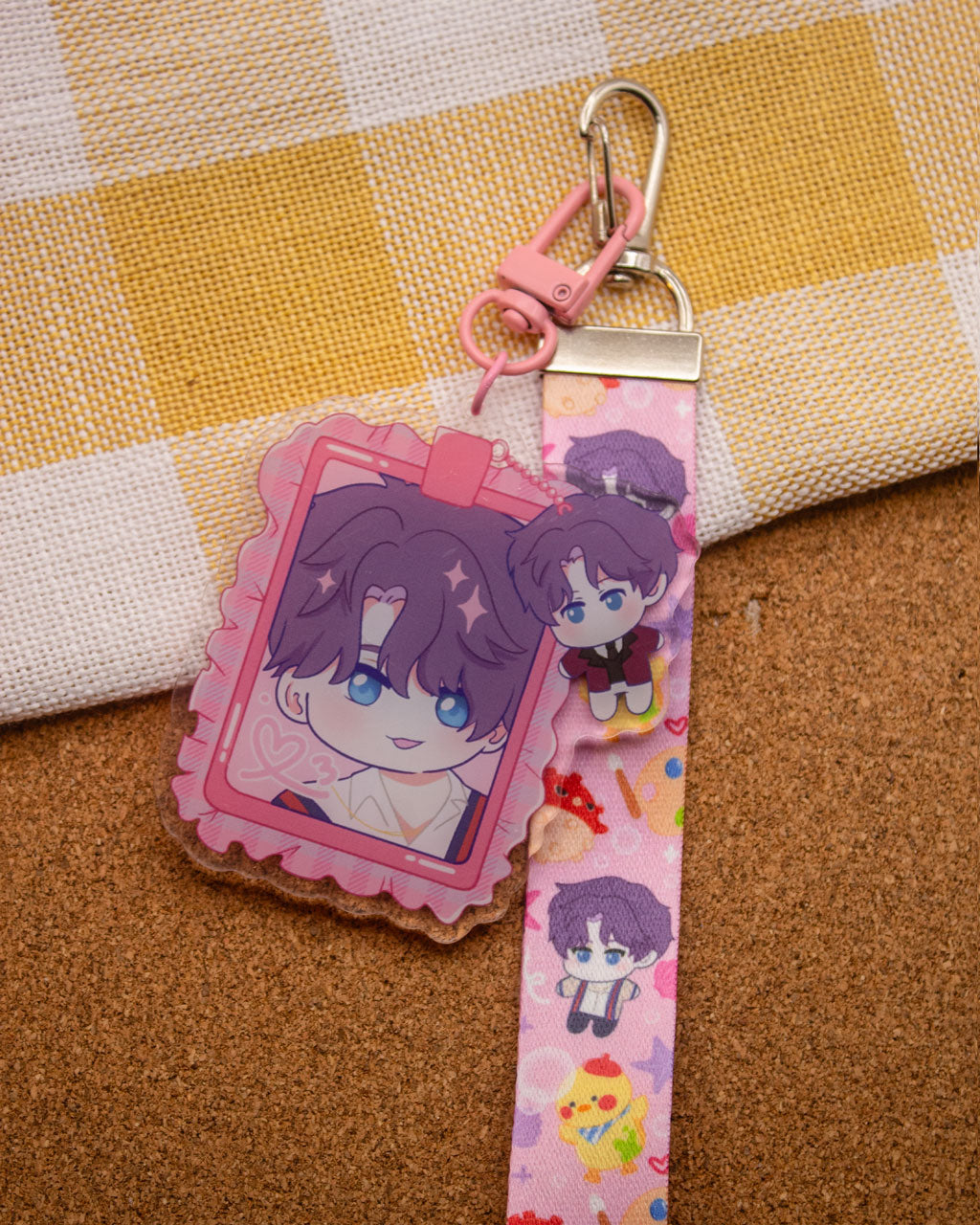Love and Deepspace Charm + Wristlet Bundle