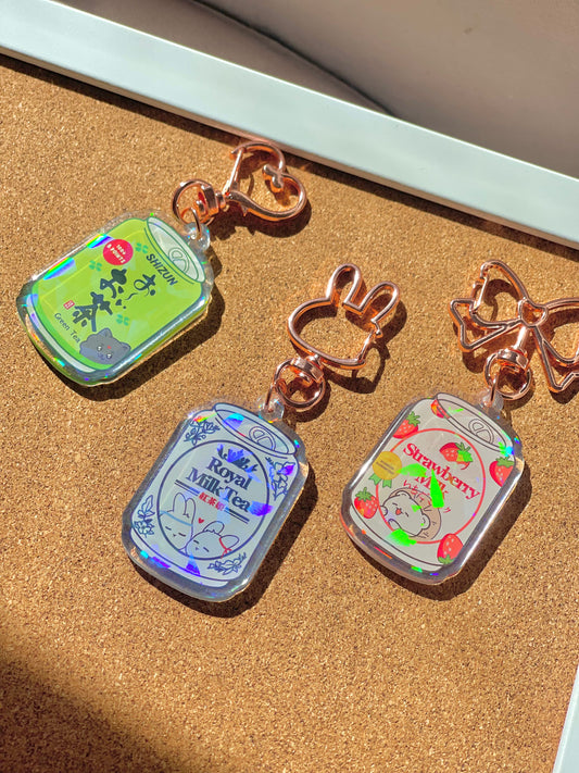 MXTX Holo Asian Drinks Charm