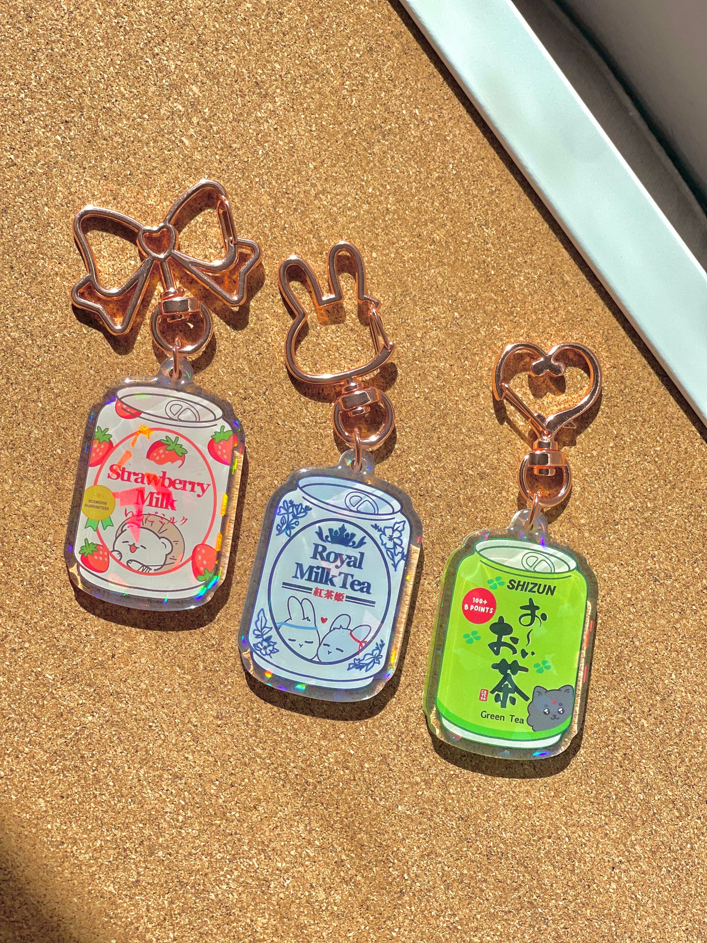 MXTX Holo Asian Drinks Charm