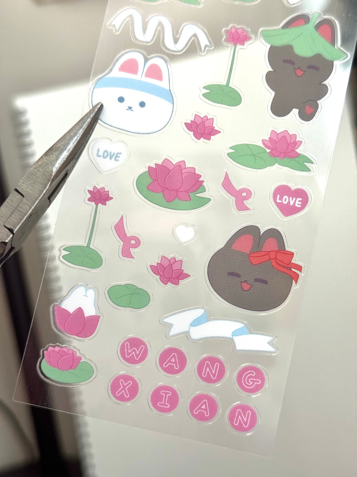 MDZS Wangxian Deco Sticker Sheet