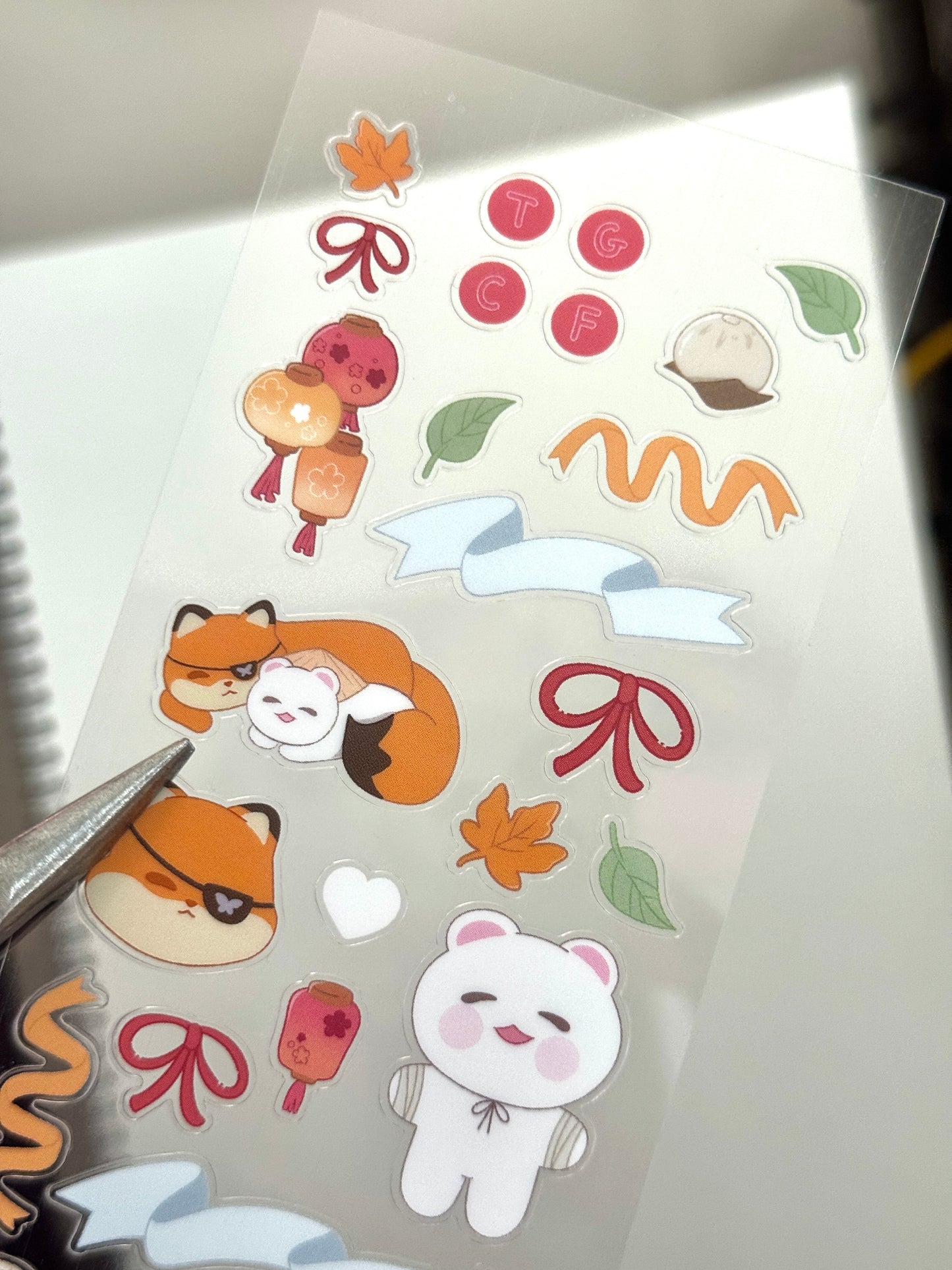 TGCF |Hualian Lanterns Deco Sticker Sheet