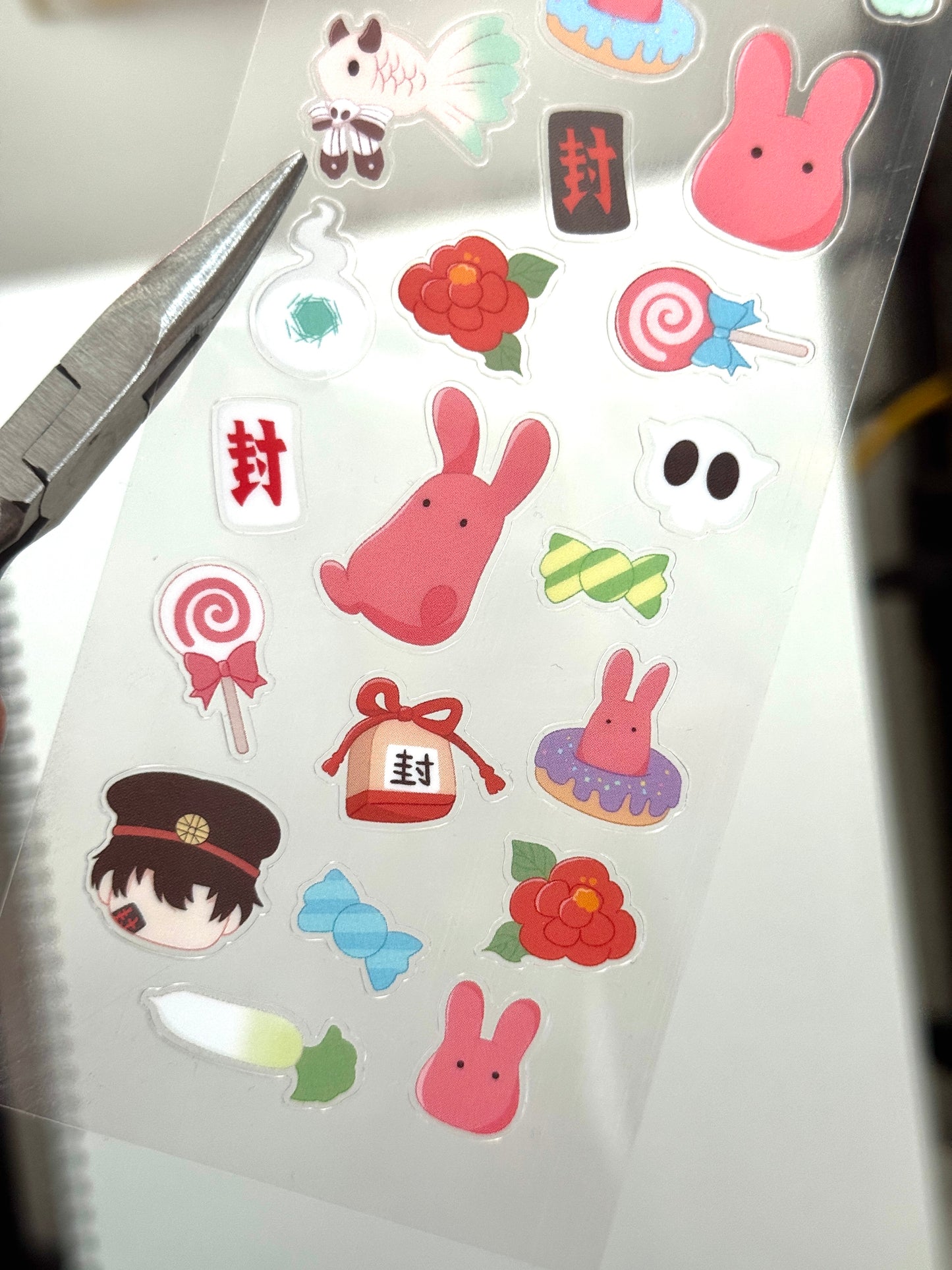 Toilet Bound Hanako Deco Sticker Sheet
