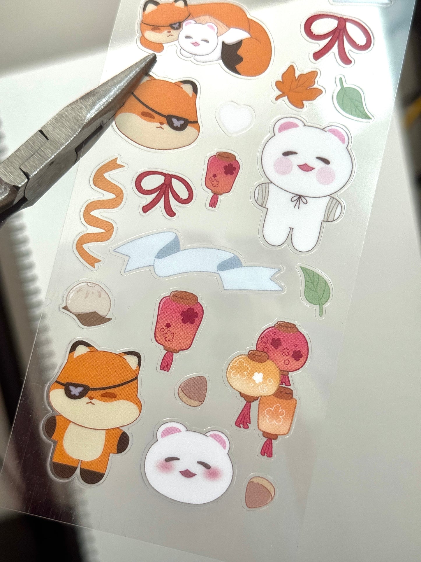 TGCF |Hualian Lanterns Deco Sticker Sheet