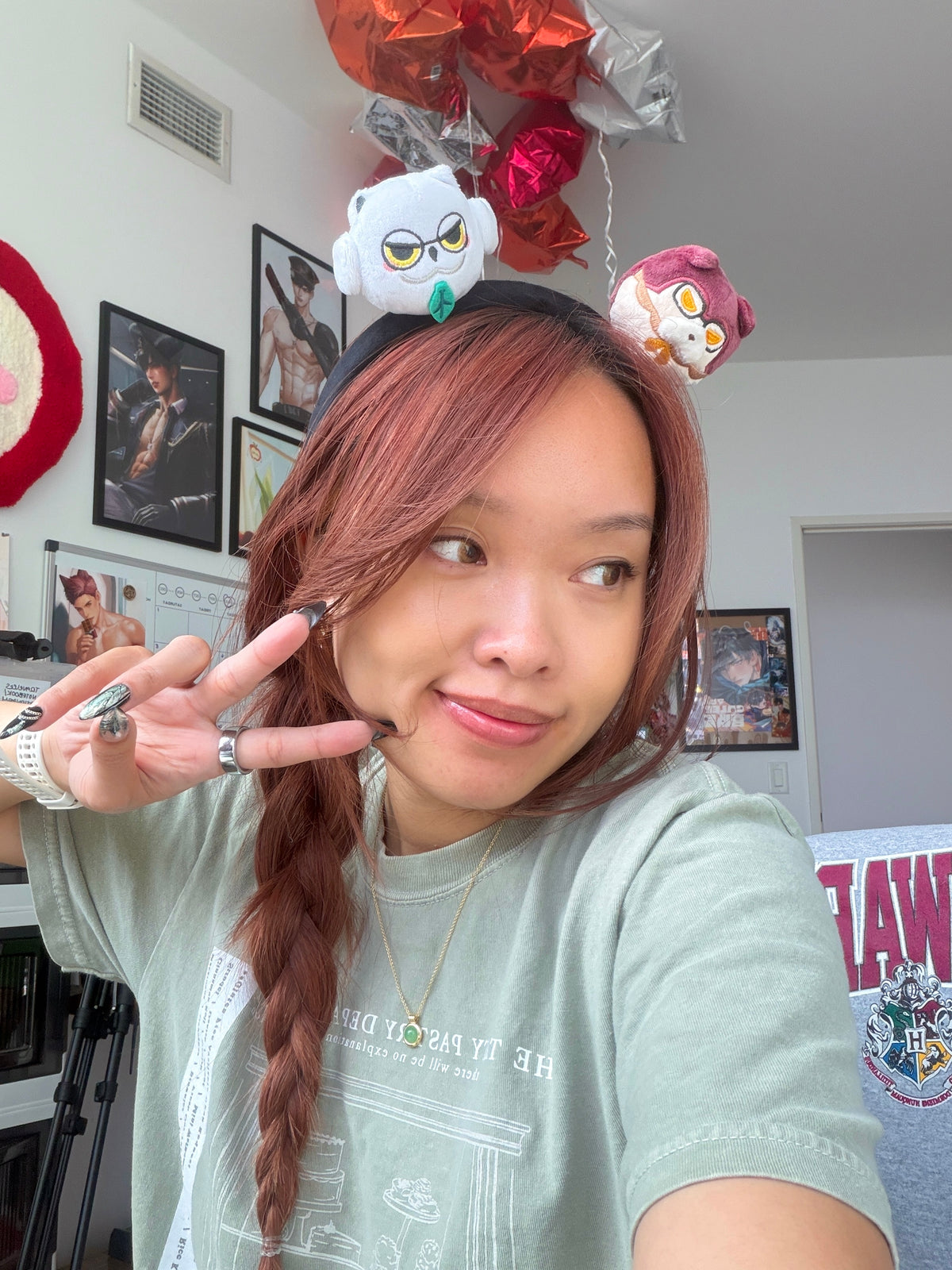 Plush Headband Howl and Hoot | Love and Deepspace