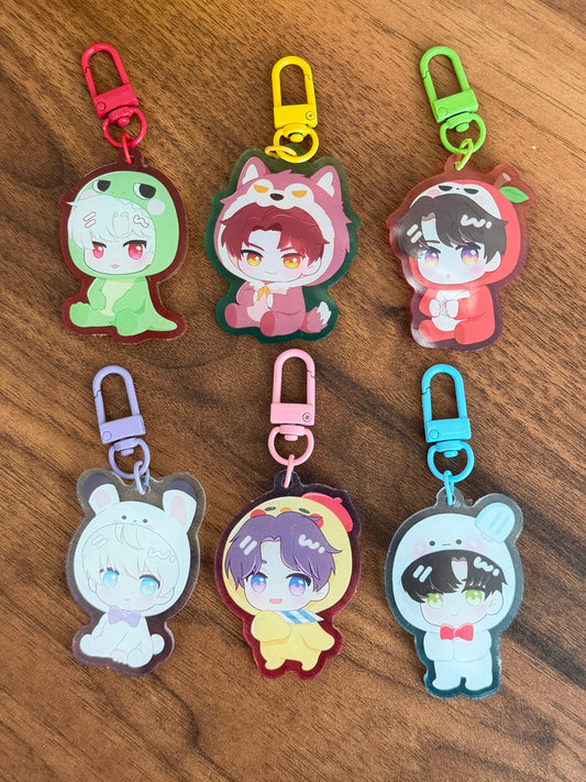 Mascot Chibi Charms  | Love and Deepspace