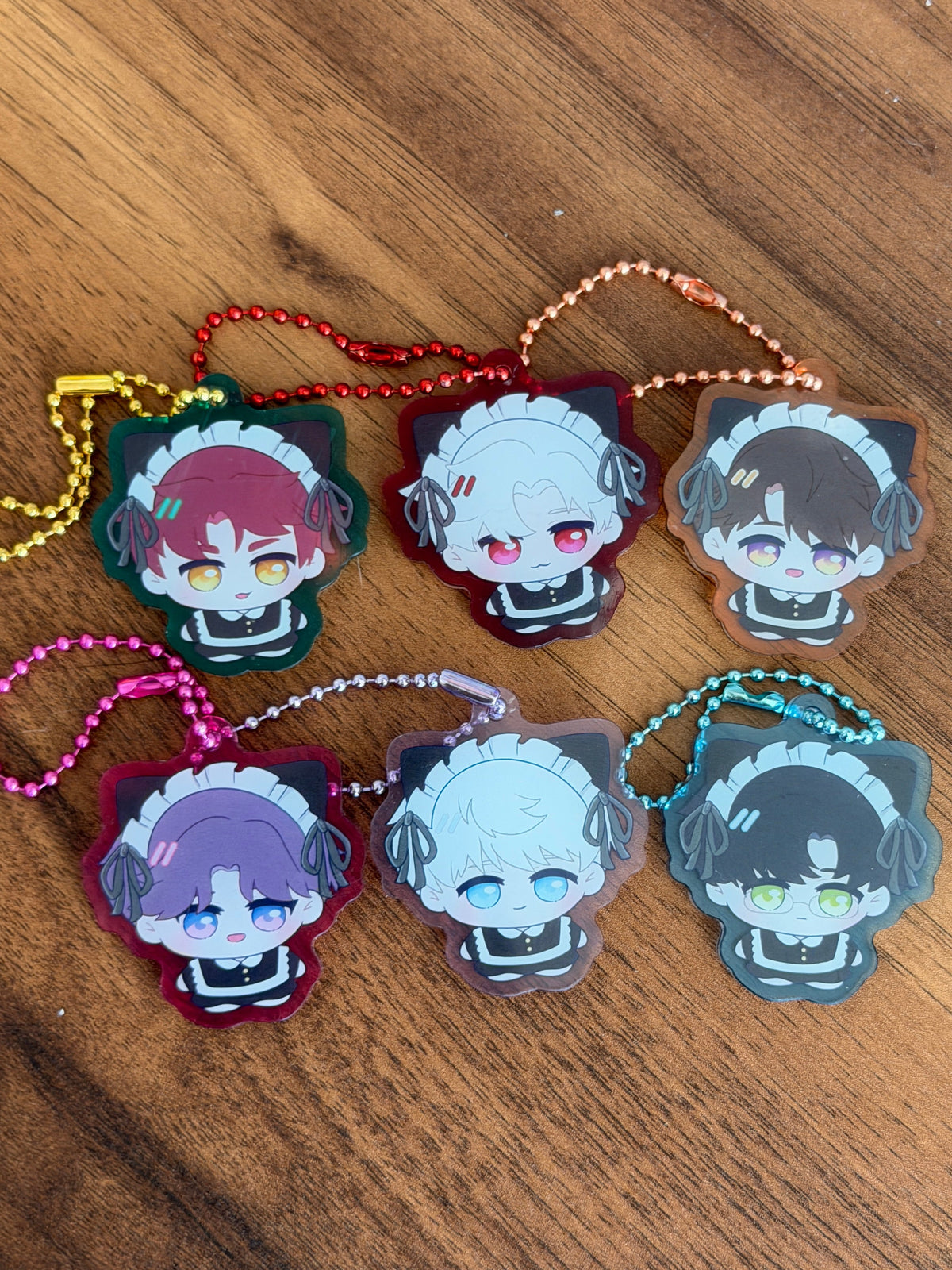 Love and Deepspace Chibi Maid Charms