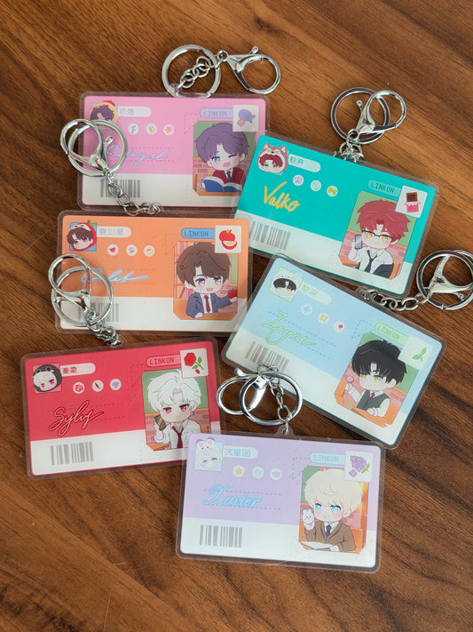 School ID Charms | Love and Deepspace
