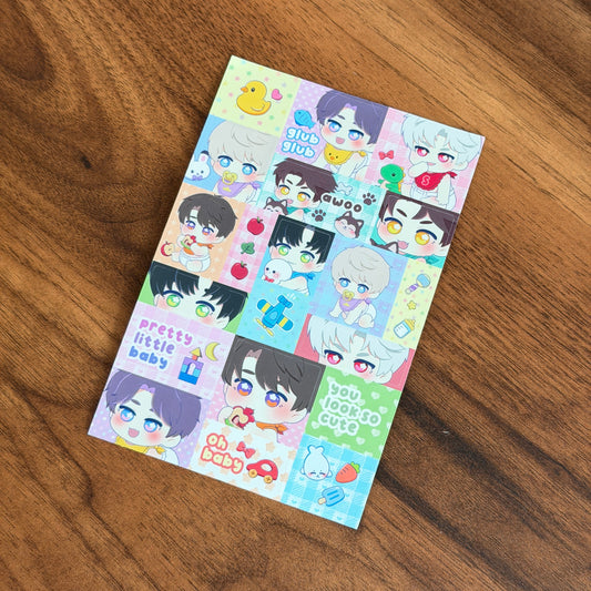 Baby Wishes Sticker Sheet  | Love and Deepspace