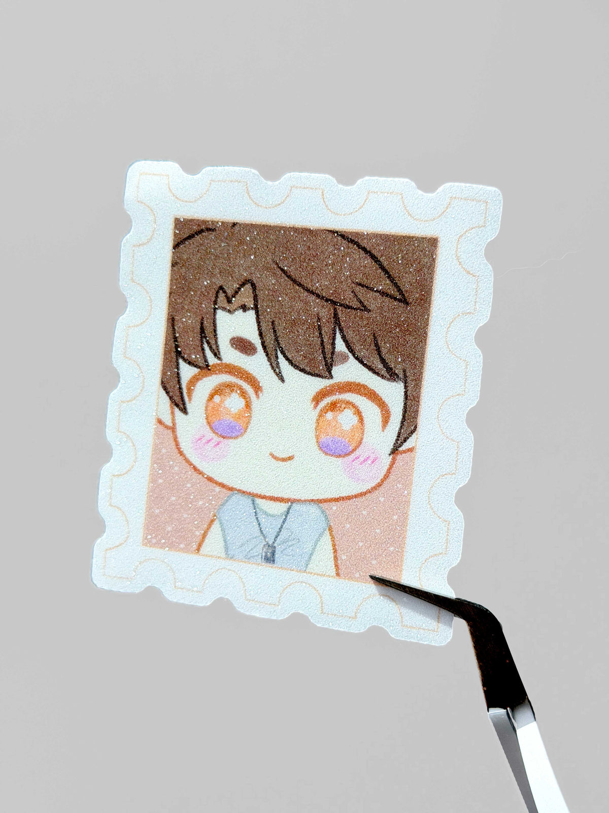 Glitter Stamp Stickers | Love and Deepspace