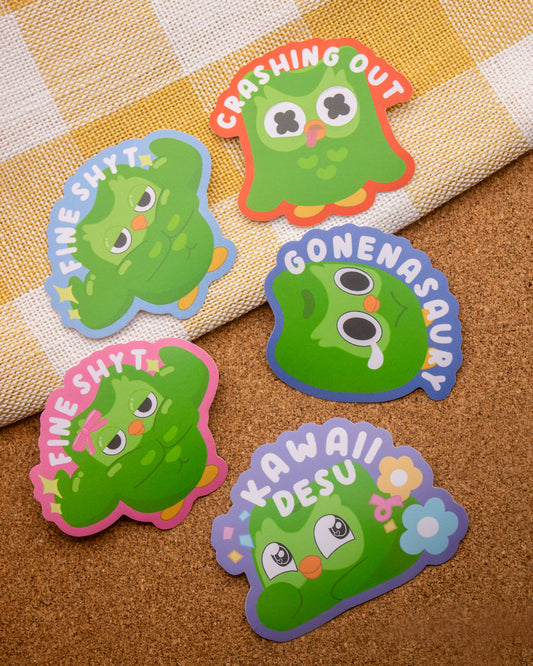 Duolingo Meme Stickers