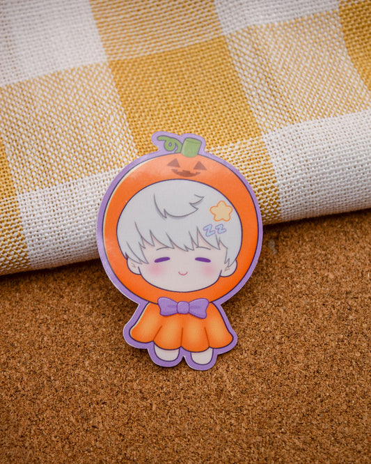 Love and Deepspace Chibi Pumpkin Stickers