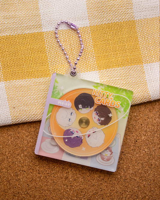 Love and Deepspace Kitty Card CD Charm