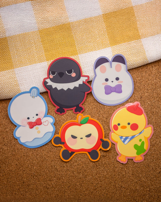 Love and Deepspace Mascot Plushie Stickers