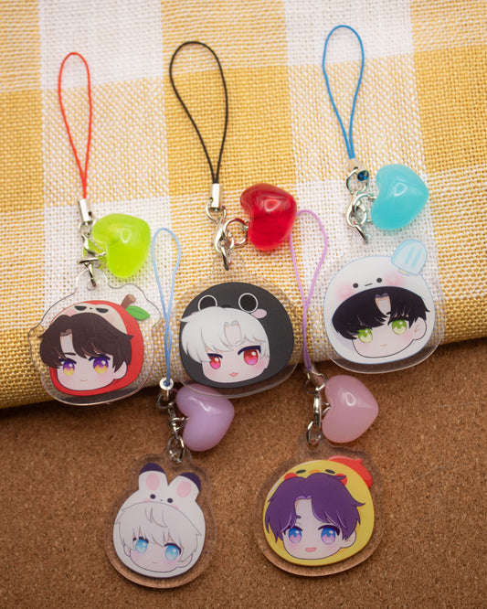 Love and Deepspace Phone Charms