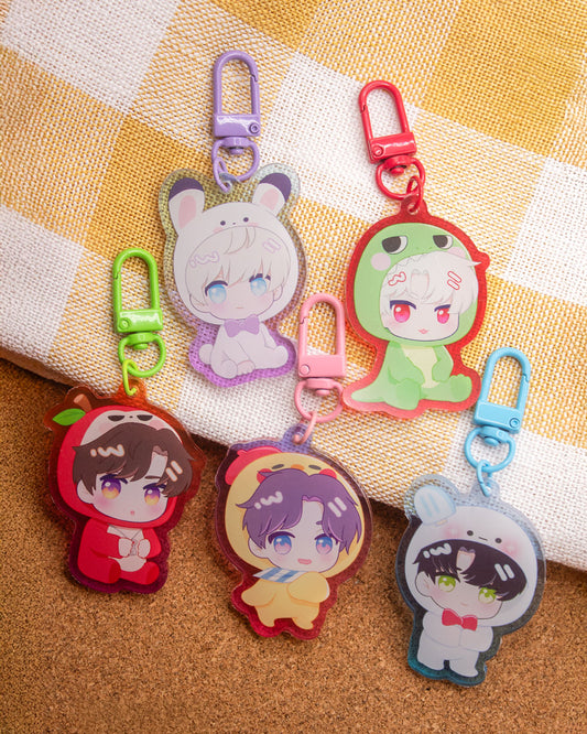 Love and Deepspace Mascot Chibi Charms