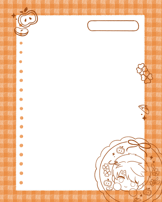 Gingham Memopad | Love and Deepspace