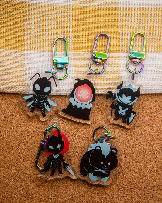 Solo Leveling Shadow Mini Charm