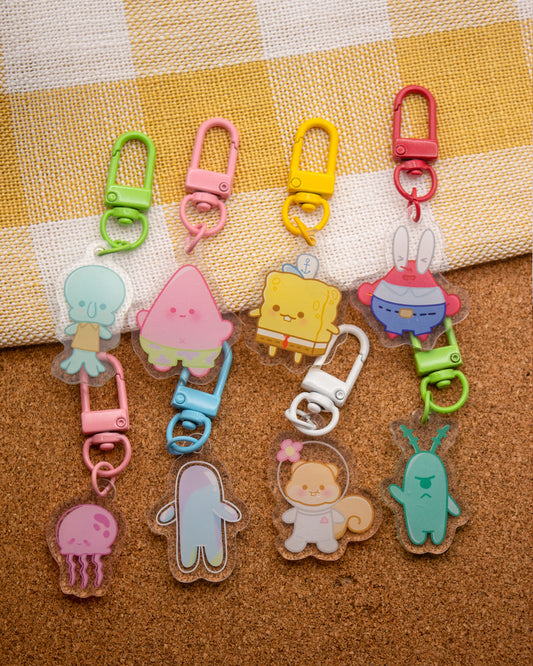 Spongebob Mini Friend Charms