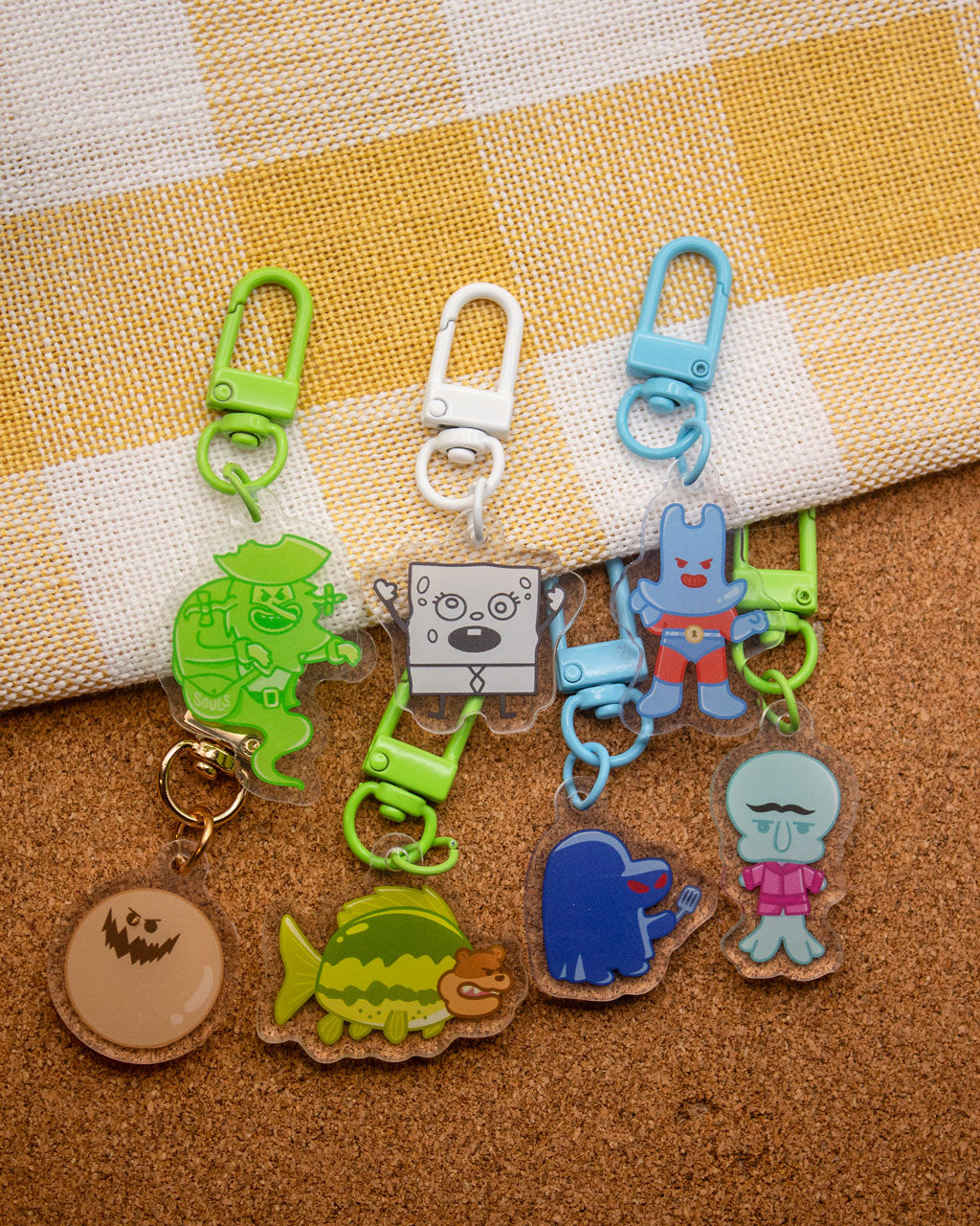 Spongebob Mini Villian Charm
