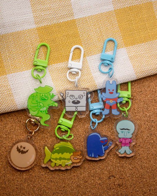 Spongebob Mini Villian Charm