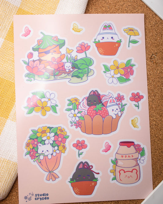 MXTX Spring Theme Sticker Sheet
