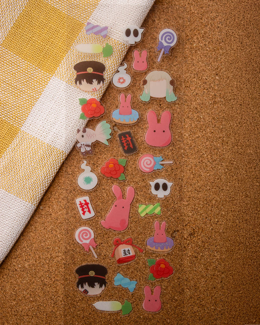 Toilet Bound Hanako Deco Sticker Sheet