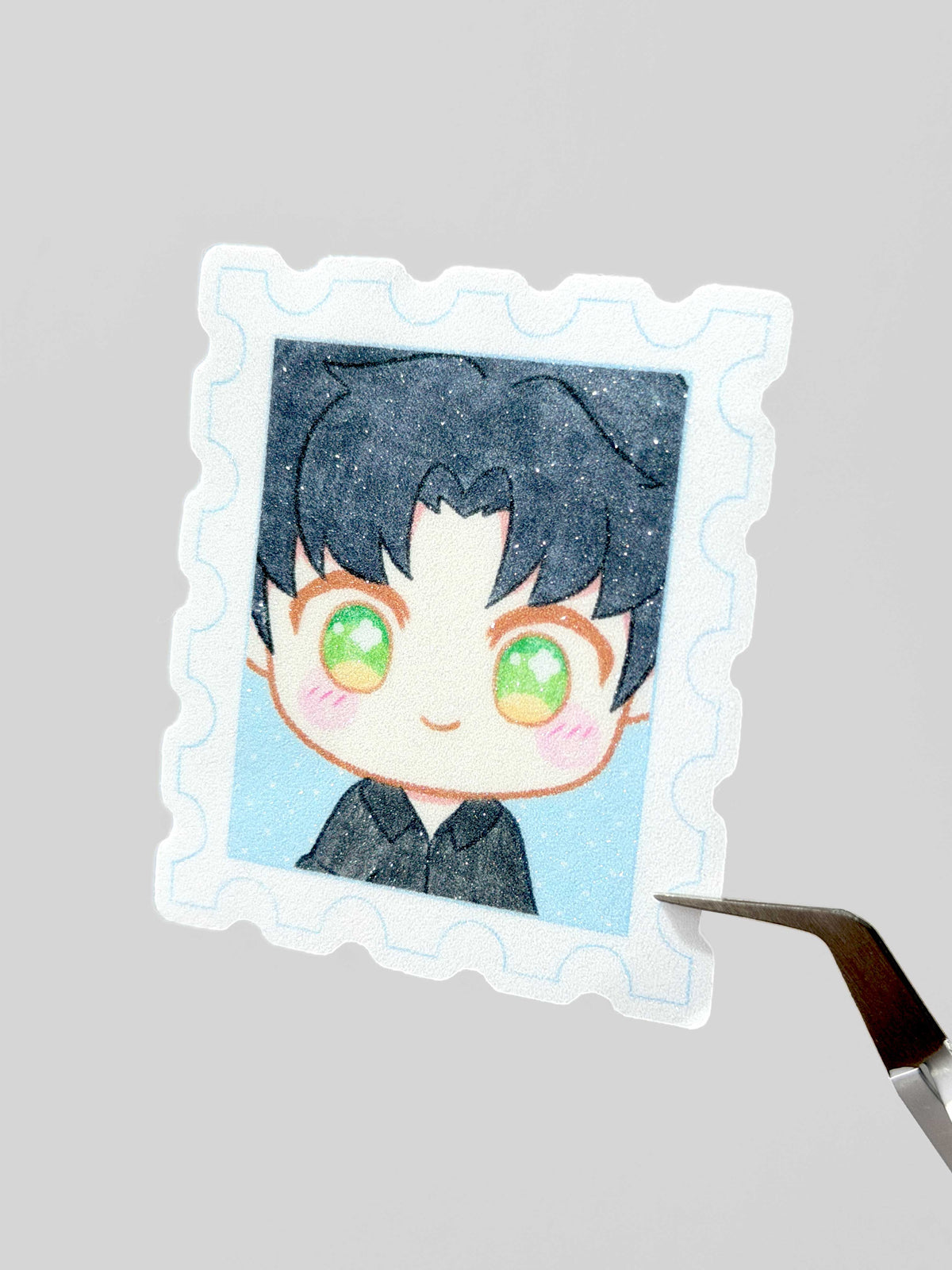 Glitter Stamp Stickers | Love and Deepspace
